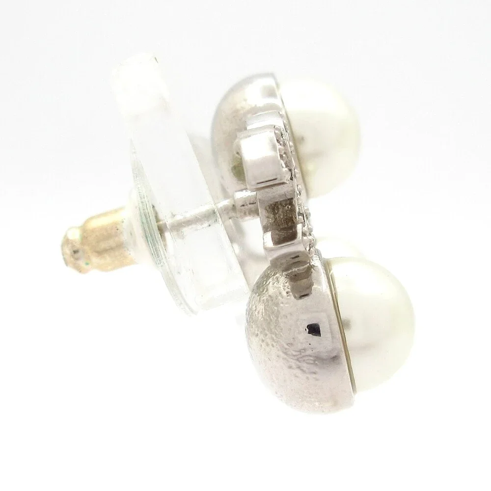 Chanel earrings silver